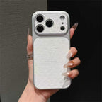 Luxury fibre Case For iPhone 17/ 16 / 15 / 14