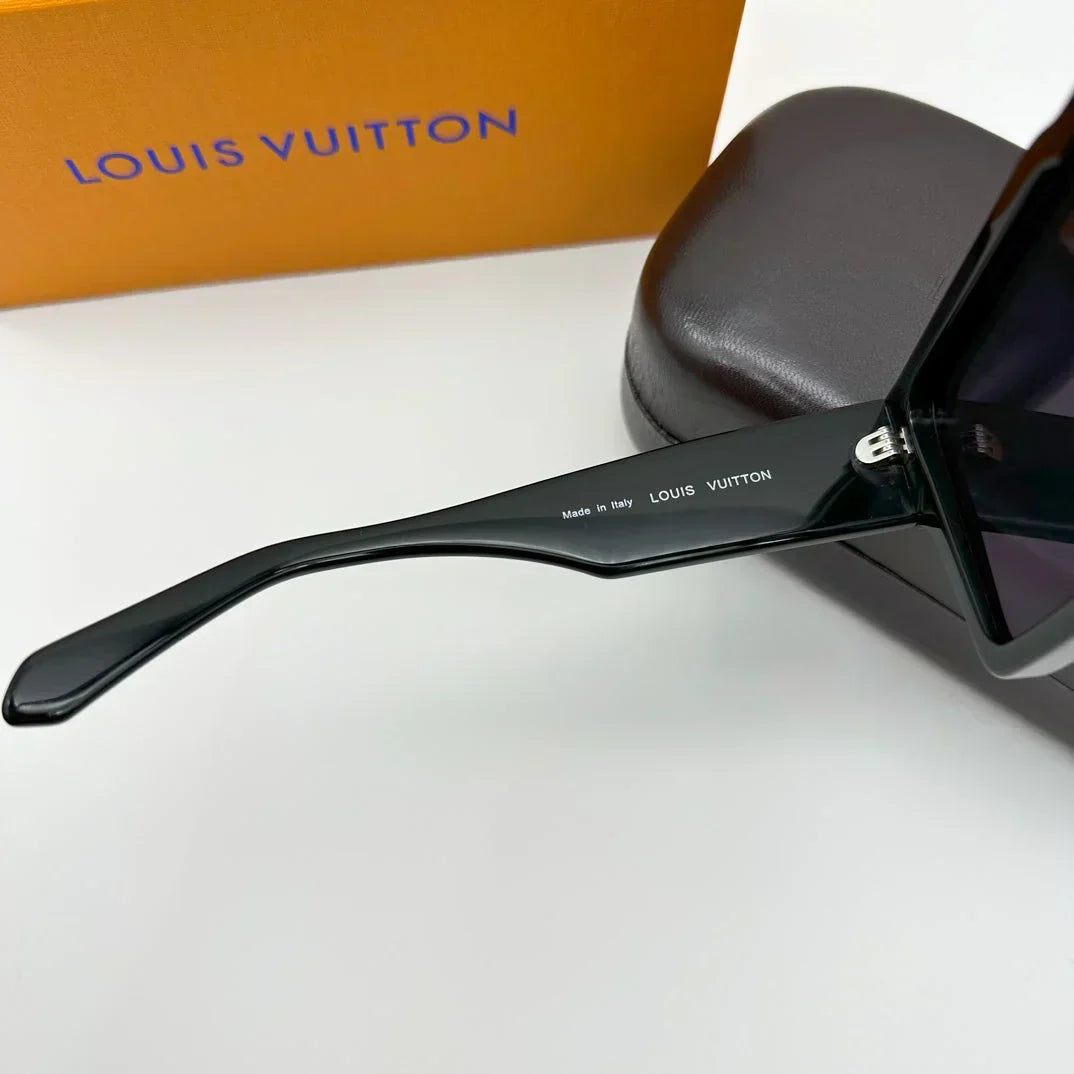 Óculos de sol luxuosos de armação grande L-009