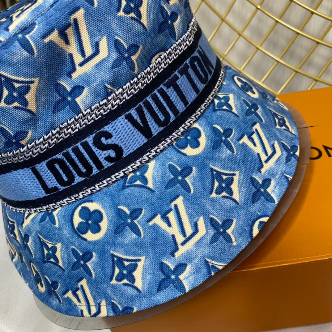 Luxury Monogram Webbing Bucket Hat