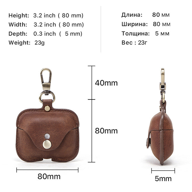 Genuine Leather AirPods Pro Case