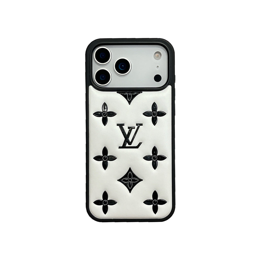 Luxus 3D dombornyomott dizájner iPhone tok