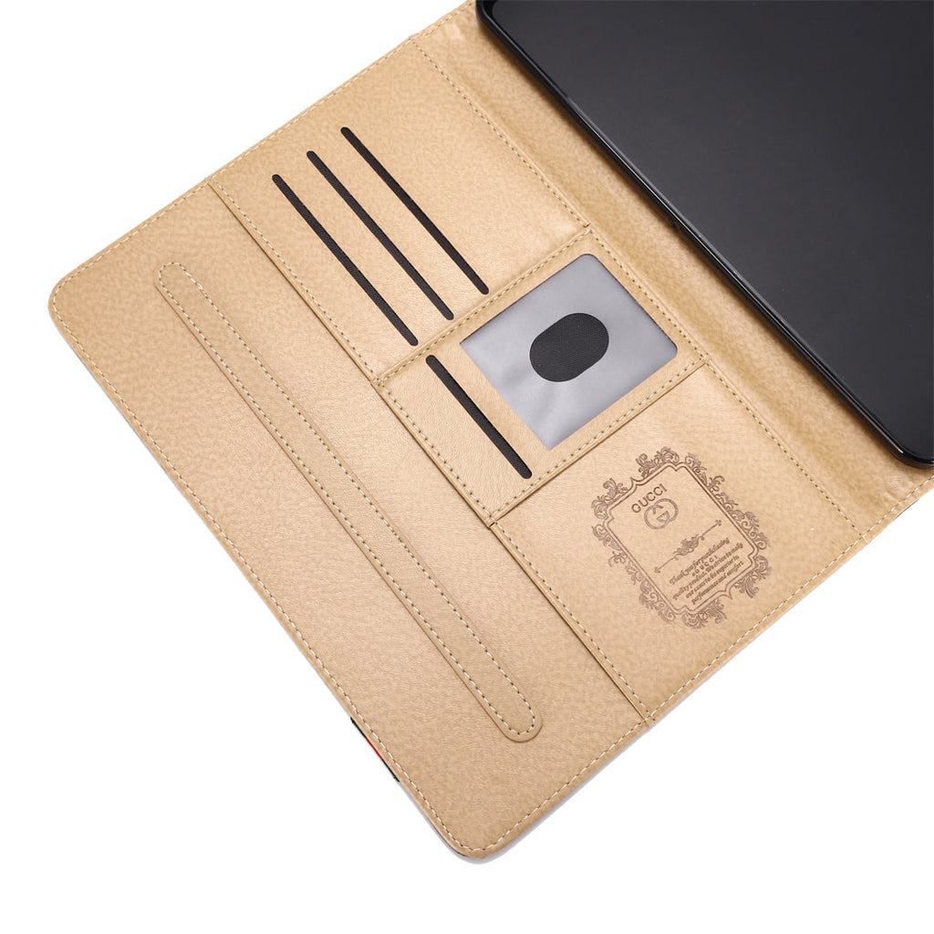 スタンド機能付き 3D エンボス フリップ カバー ホルスター Apple iPad ケース