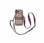 Ny klassisk luksus kortholder telefon etui 09