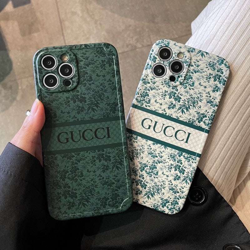 プレミアム グリーン ツリー iPhone ケース