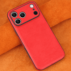 All-Model Compatible Genuine Leather iPhone Cover