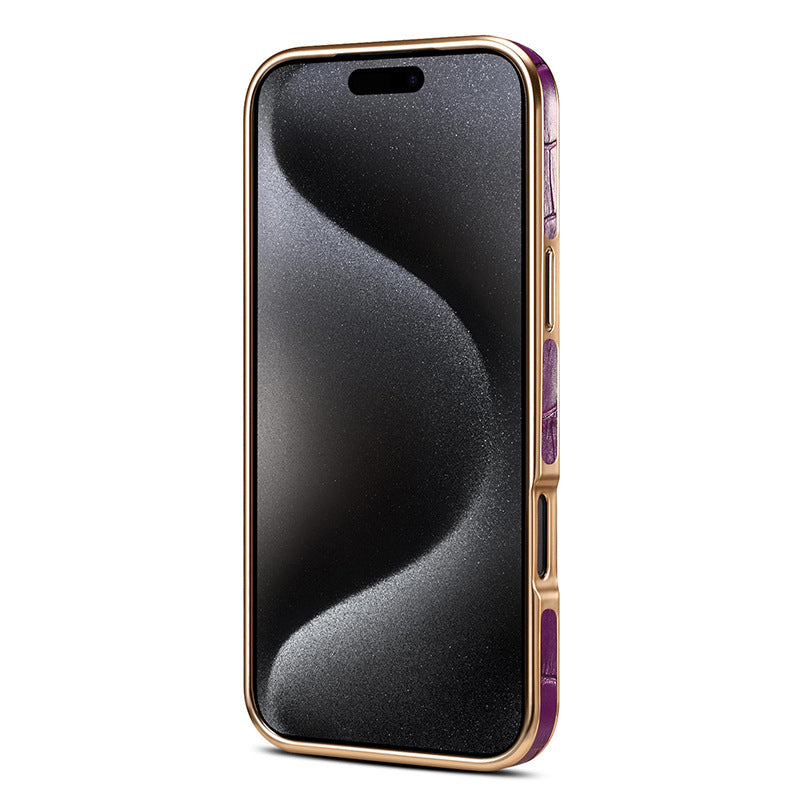 IPhone 케이스용 악어 무늬 가죽 케이스