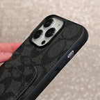 經典卡包皮革 iPhone 保護殼