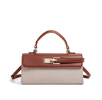 Luxury Brand Lock Design Tote Bag