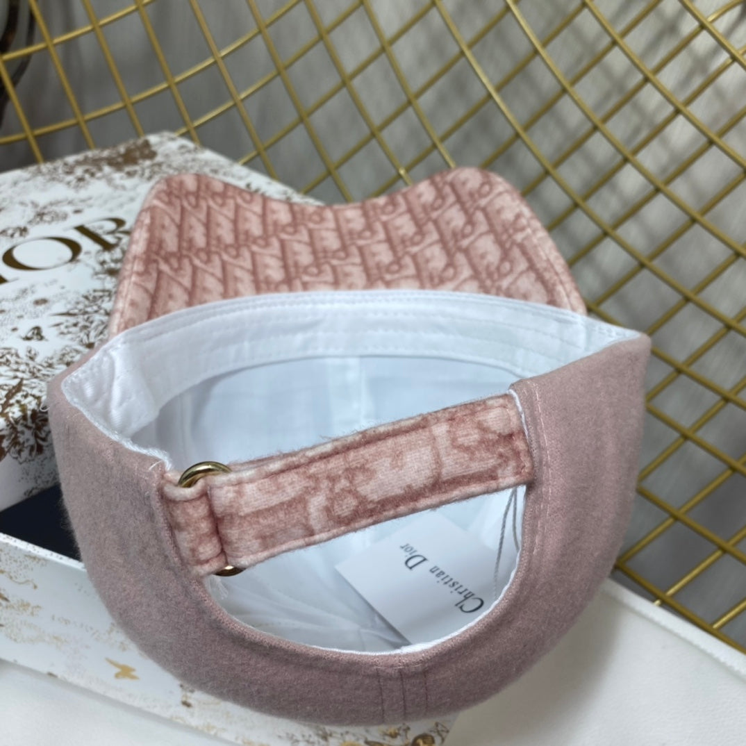 Vintage Oblique Wool Baseball Cap | Luxury Designer Hat