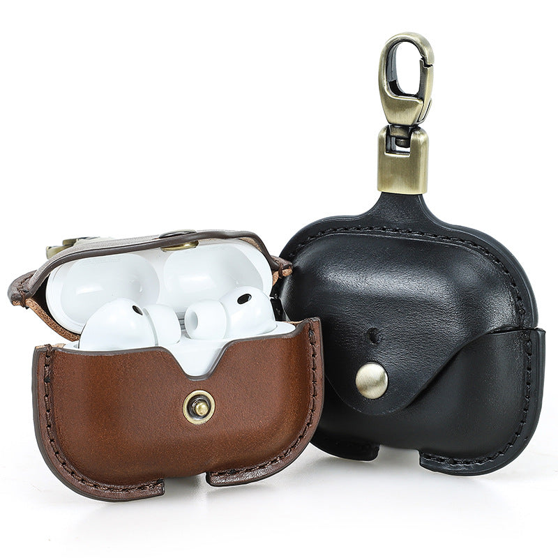 Airpods Pro 3 Leather Airpods Case with Clip