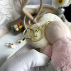 Lindo llavero de felpa de girasol – Colgante para bolso de muñeca Vivienne para mujer, decoración de mochila para coche<rAMP>