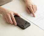 Handcrafted Vegetable-Tanned Leather iPhone Case – Vintage Patina Edition