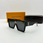 Óculos de sol luxuosos de armação grande L-009
