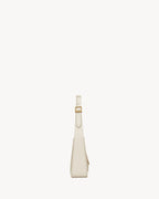 Smooth Leather Hobo Shoulder Bag