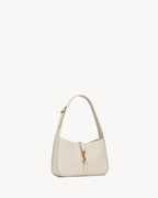 Smooth Leather Hobo Shoulder Bag