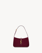 Smooth Leather Hobo Shoulder Bag