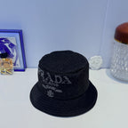 Fashion Full Crystal Bucket Hat