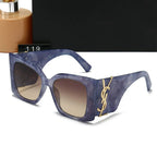 Óculos de sol luxuosos com armação grande Y-01