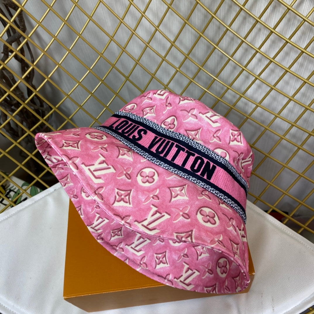 Luxury Monogram Webbing Bucket Hat
