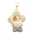 Lindo llavero de felpa de girasol – Colgante para bolso de muñeca Vivienne para mujer, decoración de mochila para coche<rAMP>