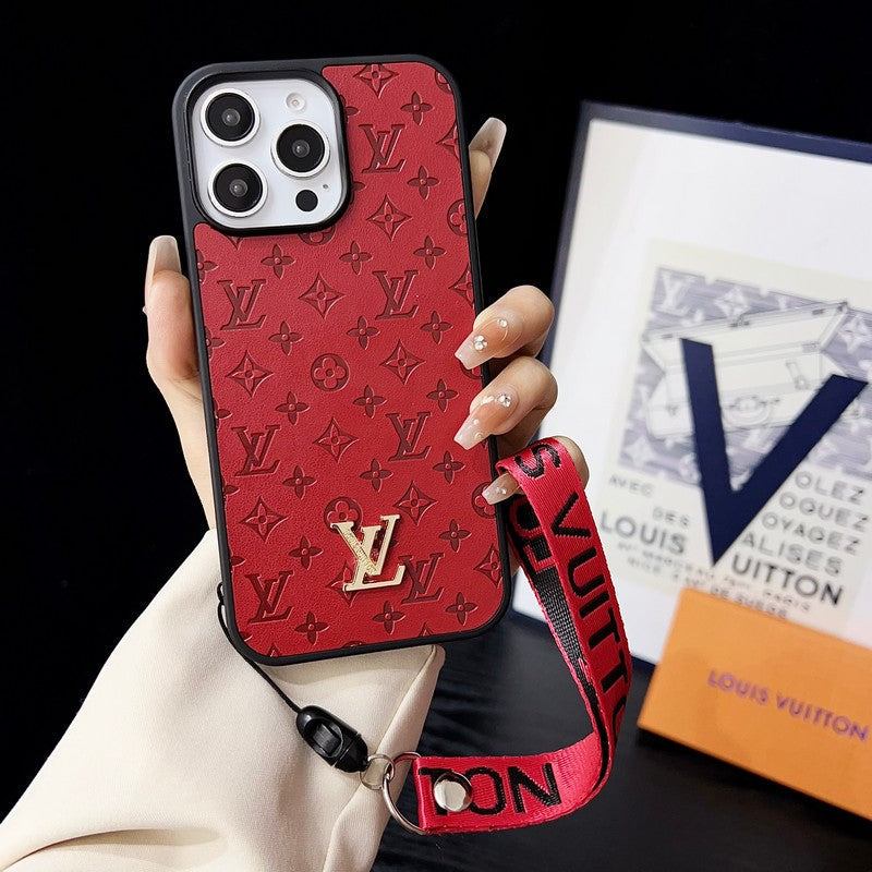 奢華棕色手鍊 iPhone 手機殼