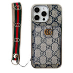 Premium iPhone-hoesje met handketting