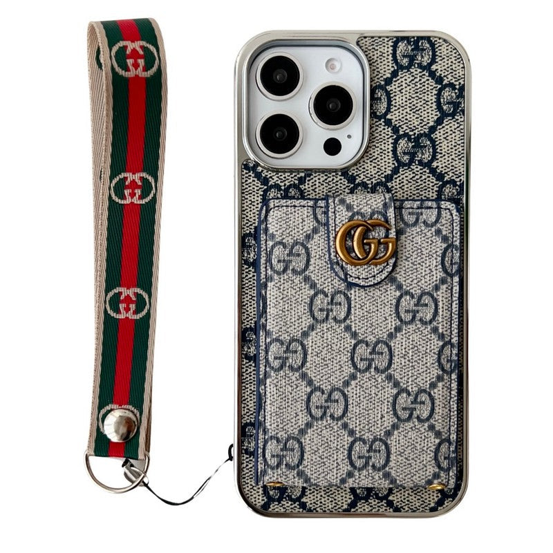 Premium iPhone-hoesje met handketting