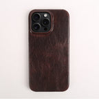 Étui pour iPhone en cuir véritable