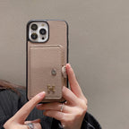 H Δερμάτινη θήκη για κάρτες για iPhone