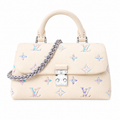 Pearl Monogram Mini Top Handle Bag