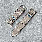 Leather Monogram Apple Watch Bands