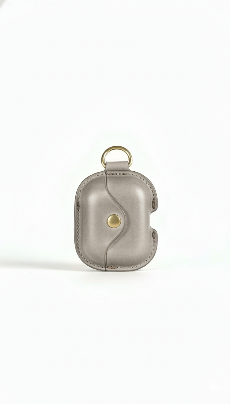 Premium Genuine Leather AirPods Case With Free Leather Lanyard