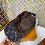 Luxury Embroidered Denim Baseball Cap