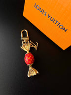 Luxury Lollipop Monogram Bag Charm Keychain