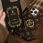 Luxe iPhone-hoesje met kaarthouder en ketting