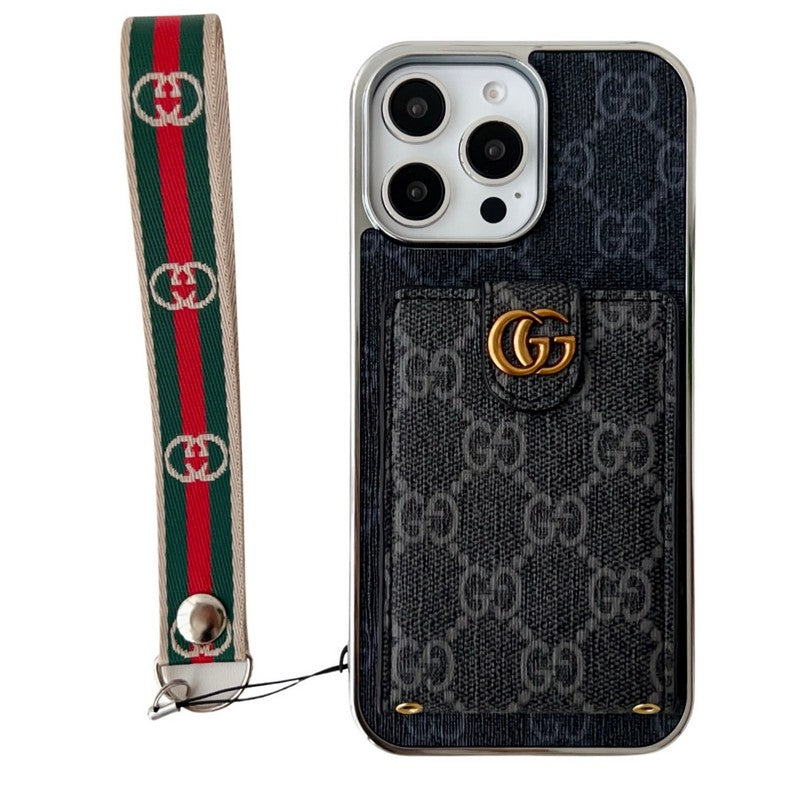 Premium iPhone-hoesje met handketting