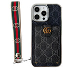 Premium iPhone-hoesje met handketting