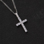 Iced Cross Necklace