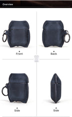 Genuine Leather AirPods 1/2 Case