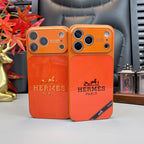 H Luxe iPhone-hoesje uit de oranje serie