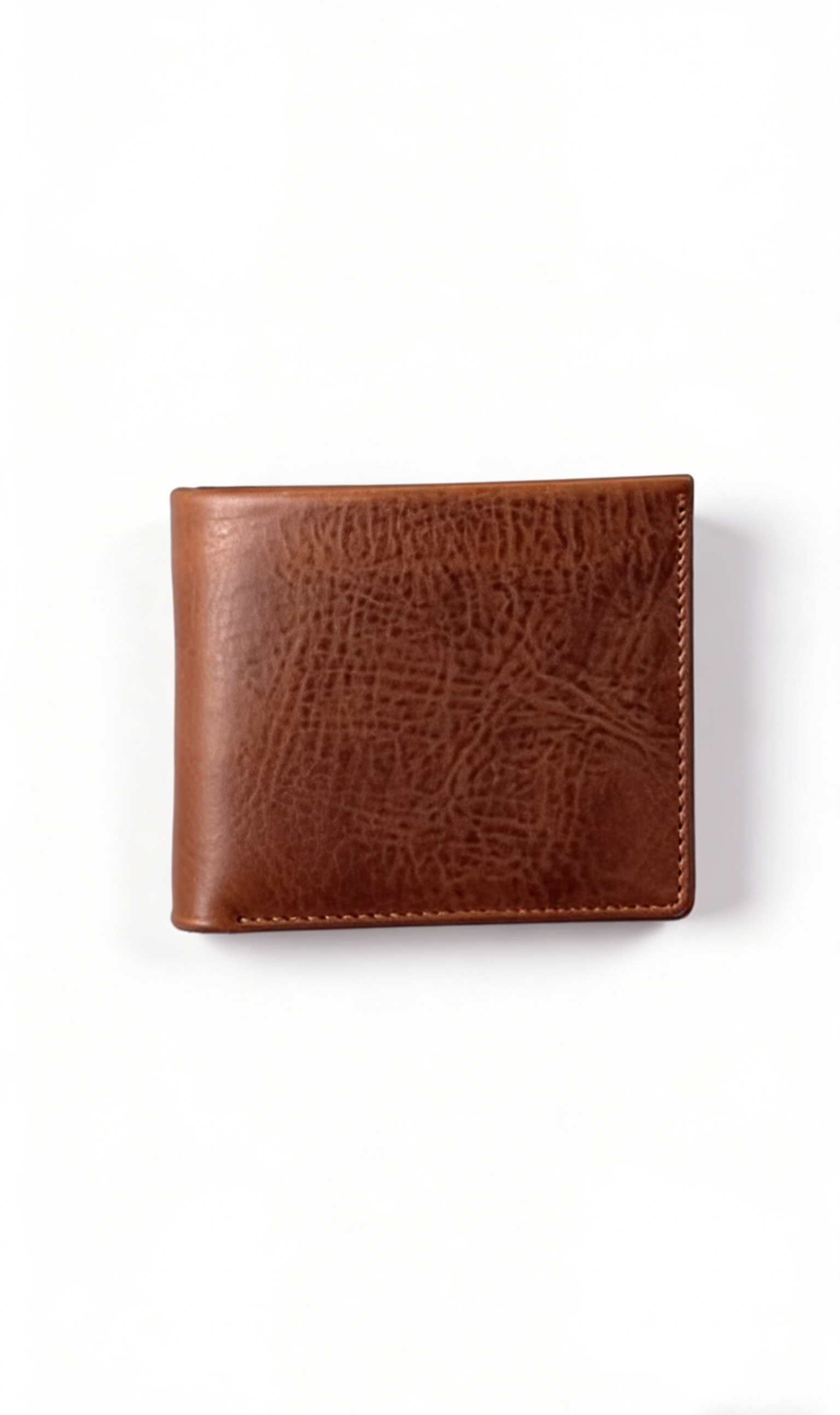 Handmade Full-Grain Leather Bifold Wallet