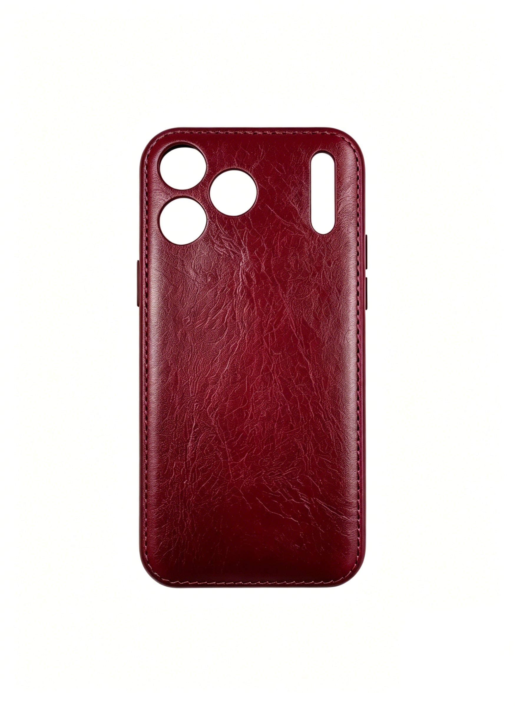 Handcrafted Vegetable-Tanned Leather iPhone Case – Vintage Patina Edition
