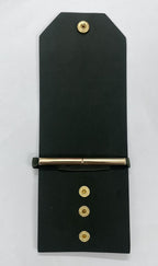 Handcrafted Leather Cash Wrap Wallet — Slim, Minimal, Essential