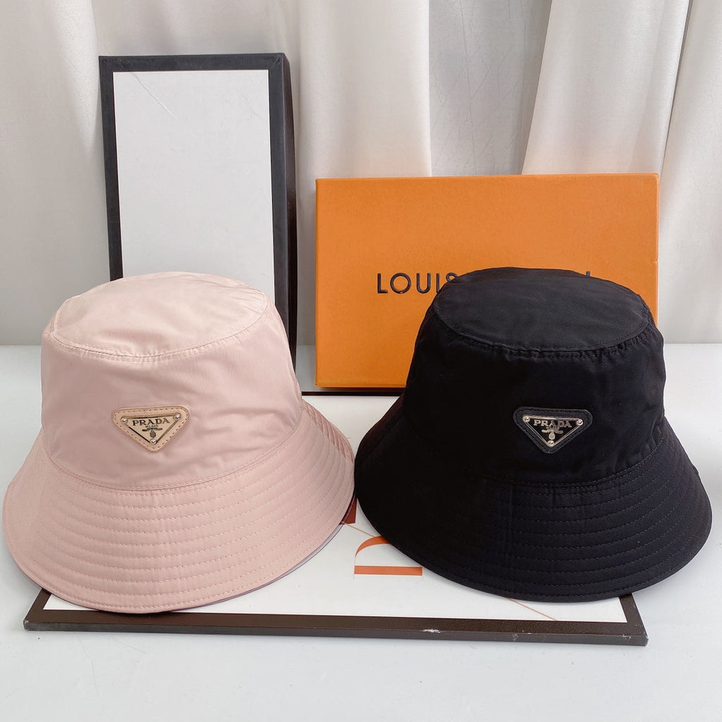Fashion Triangle Logo Quick-Drying Bucket Hat