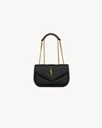 L-Y Leather Mini Chain Adjustable Handbag Wallet