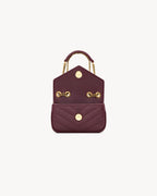 L-Y Leather Mini Chain Adjustable Handbag Wallet