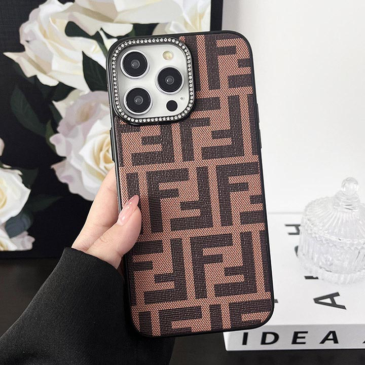 Coque pour iPhone Luxe Fabric Sparkle Surround