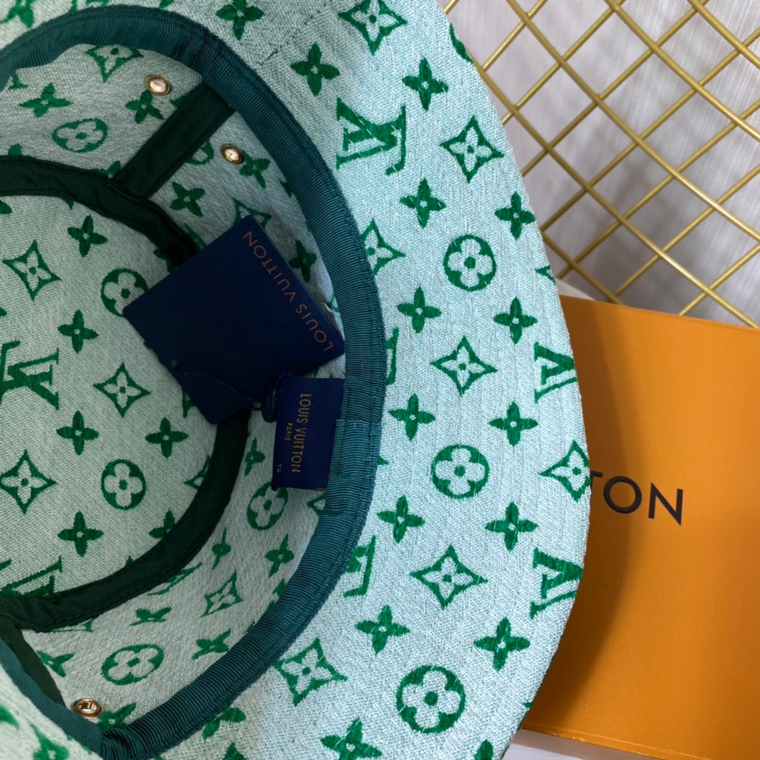 Luxury Monogram Bucket Hat for Men & Women