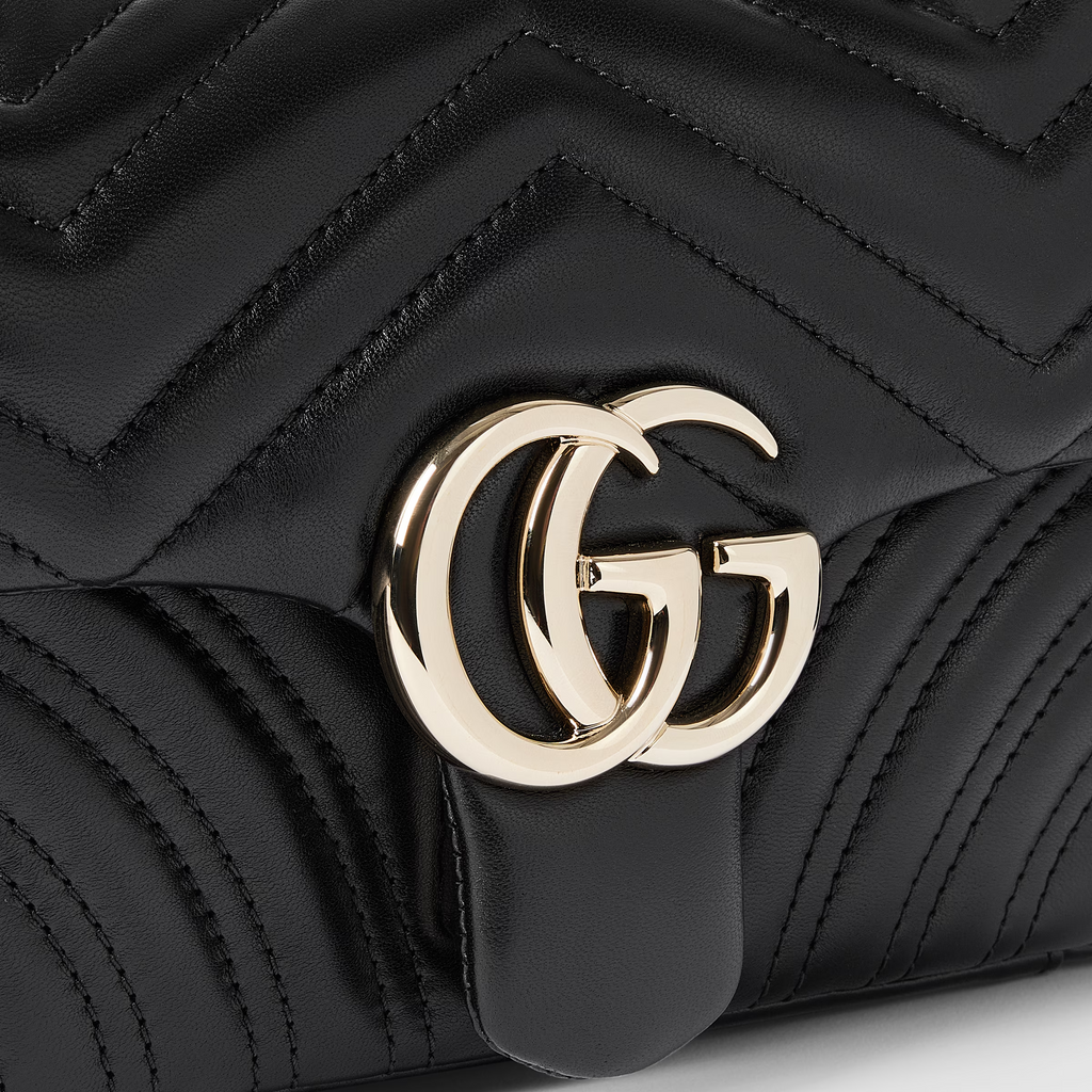 Quilted Leather Chain Shoulder Bag