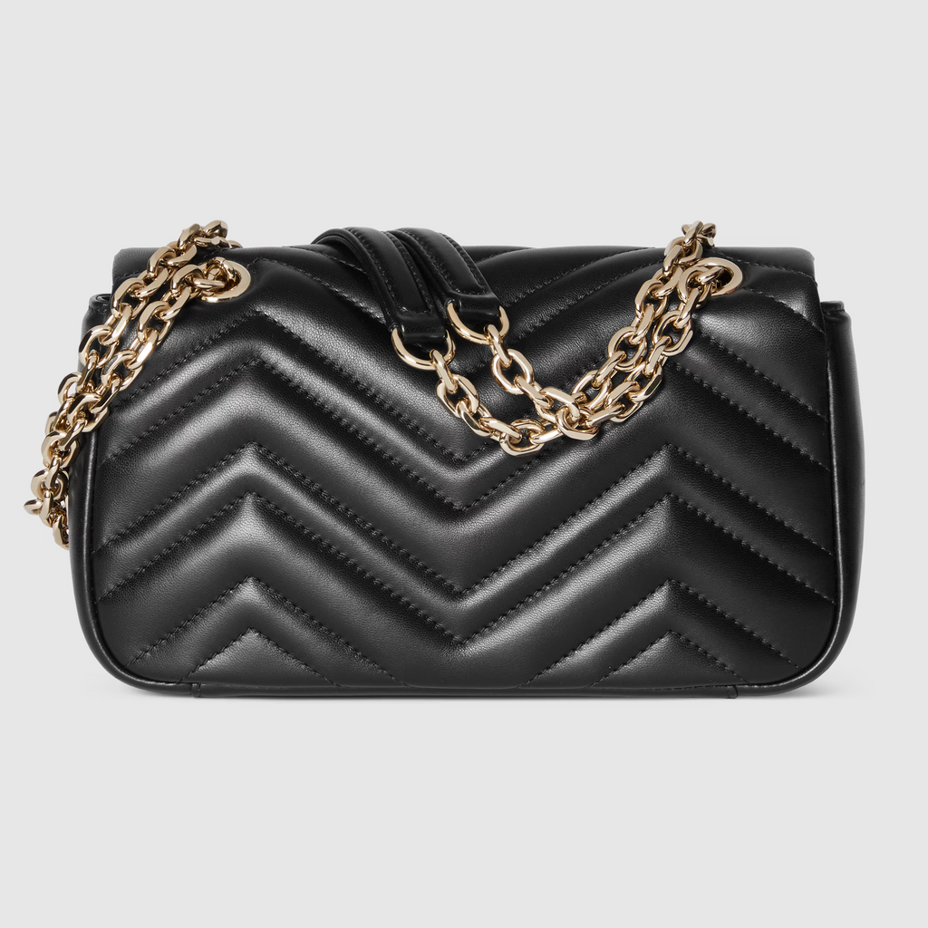 Quilted Leather Chain Shoulder Bag